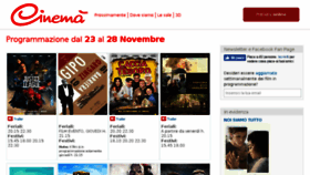 What Cinemasavigliano.it website looked like in 2017 (8 years ago)