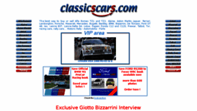 What Classicscars.com website looked like in 2017 (6 years ago)