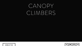What Canopyclimbersmusic.com website looked like in 2017 (6 years ago)