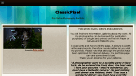 What Classicpixel.com website looked like in 2017 (6 years ago)