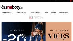 What Casnaboty.cz website looked like in 2017 (6 years ago)