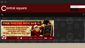 What Centralsquareshopping.com.au website looked like in 2017 (6 years ago)