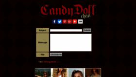 What Candydollchan.net website looked like in 2017 (6 years ago)