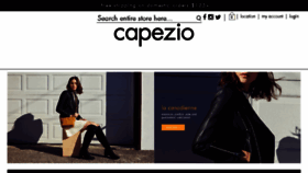 What Capezioshoes.ca website looked like in 2017 (6 years ago)