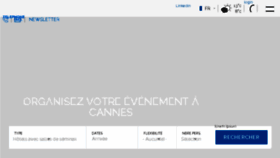 What Cannesconventionbureau.fr website looked like in 2017 (6 years ago)