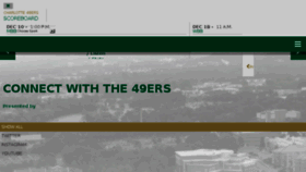 What Charlotte49ers.com website looked like in 2017 (6 years ago)