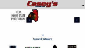 What Caseys-distributing.com website looked like in 2017 (6 years ago)