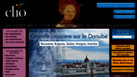 What Clio.fr website looked like in 2017 (7 years ago)