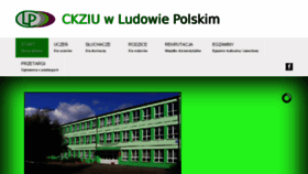What Ckziuludowpolski.pl website looked like in 2017 (6 years ago)