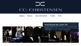 What Ccchristensen.dk website looked like in 2017 (8 years ago)
