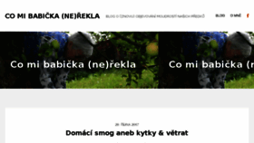 What Comibabickanerekla.cz website looked like in 2017 (6 years ago)