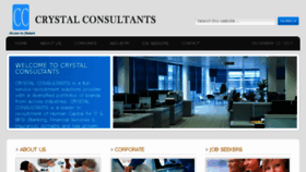 What Crystalconsultants.in website looked like in 2017 (6 years ago)