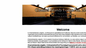 What Channelislandslodge214.org website looked like in 2017 (6 years ago)