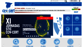 What Ccn-cert.cni.es website looked like in 2017 (6 years ago)