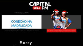 What Capitalfm.com.br website looked like in 2017 (6 years ago)
