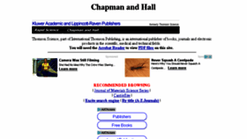 What Chapmanhall.com website looked like in 2017 (6 years ago)