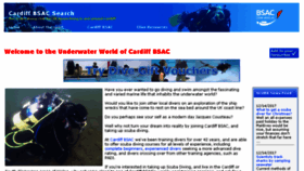 What Cardiffbsac.org website looked like in 2017 (6 years ago)