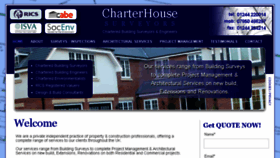 What Charterhouse-surveyors.co.uk website looked like in 2017 (6 years ago)