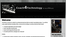 What Coach4technology.net website looked like in 2017 (6 years ago)