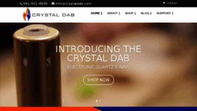 What Crystaldab.com website looked like in 2017 (6 years ago)