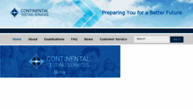 What Continentaltesting.net website looked like in 2017 (6 years ago)