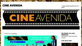 What Cineavenida.com website looked like in 2017 (6 years ago)