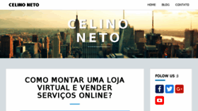 What Celinoneto.com.br website looked like in 2017 (6 years ago)