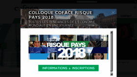 What Coface.fr website looked like in 2017 (6 years ago)
