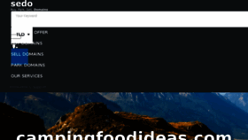What Campingfoodideas.com website looked like in 2017 (6 years ago)