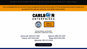 What Carlsoncgc.com website looked like in 2017 (6 years ago)