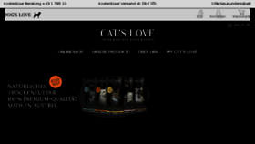 What Catslove.com website looked like in 2017 (6 years ago)