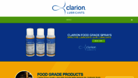 What Clarionlubricants.com website looked like in 2018 (6 years ago)