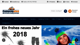 What Campingplus24.de website looked like in 2018 (6 years ago)