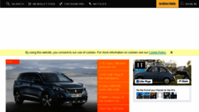 What Cars.irishtimes.com website looked like in 2018 (6 years ago)