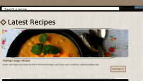 What Cookandpost.com website looked like in 2018 (6 years ago)
