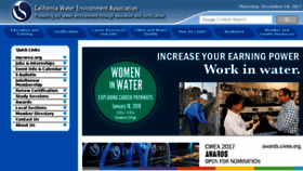 What Cwea.org website looked like in 2018 (6 years ago)