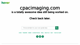 What Cpacimaging.com website looked like in 2018 (7 years ago)