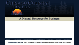 What Chisagocounty.org website looked like in 2018 (6 years ago)