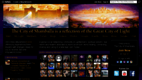 What Cityofshamballa.net website looked like in 2018 (6 years ago)