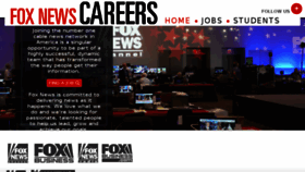 What Careers.foxnews.com website looked like in 2018 (6 years ago)