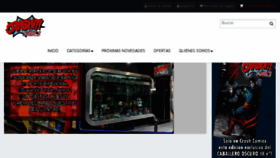 What Crashcomics.es website looked like in 2018 (6 years ago)