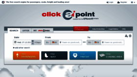 What Clickapoint.com website looked like in 2018 (6 years ago)
