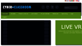 What Cyber-classroom.de website looked like in 2018 (6 years ago)