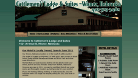 What Cattlemenslodgeandsuites.com website looked like in 2018 (6 years ago)