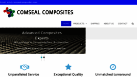 What Comsealcomposites.com website looked like in 2018 (6 years ago)