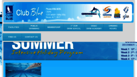What Clubblue.com.au website looked like in 2018 (6 years ago)