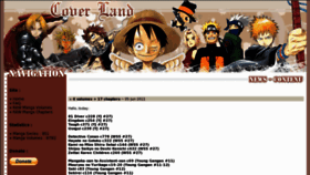 What Cover-land.net website looked like in 2011 (12 years ago)