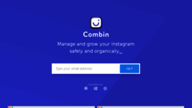What Combin.com website looked like in 2018 (6 years ago)