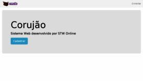 What Corujao.stwonline.com.br website looked like in 2018 (6 years ago)