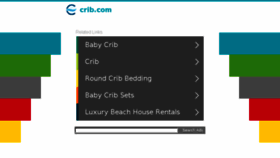 What Crib.com website looked like in 2018 (6 years ago)